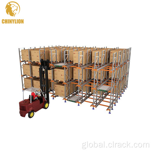 Radio Shuttle Racking System Storage Rack Radio Shuttle Racking Product Shelving Factory